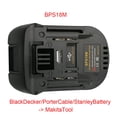 thumbnail image 1 of Adaptador para black and decker Convertidor de Batería de 20V para Ma*kita Herramienta Eléctrica de 18V, 1 of 4
