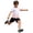 White, variant on Shadoumai Toddler Boy Outfit Round Neck Letters Printed Shorts Sleeve Tracksuit Loose Fit Activewear Clothing Set for Boys Summer Boys Sets 2 Piece Outfits