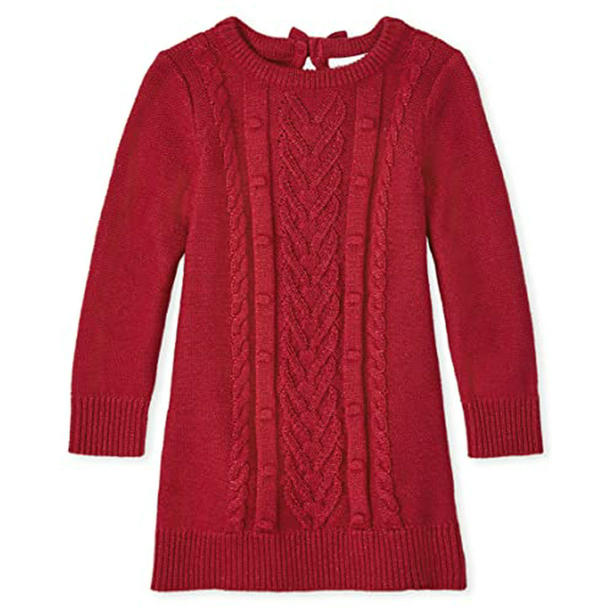 Girls cable knit dress new arrivals