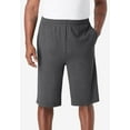 thumbnail image 2 of KingSize Men's Big & Tall Lightweight Longer Length Jersey Shorts 3-Pack, 2 of 4