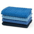 thumbnail image 6 of Mainstays 4 Pieces, Waffle Dishcloths, Navy Blue, 6 of 9