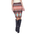thumbnail image 2 of Women's Vibrant Printed Pencil Skirt, 2 of 3