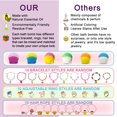 thumbnail image 3 of Bombas de baño Foxandern Kids Mermaid, 180 ml, con joyas sorpresa, 3 of 9