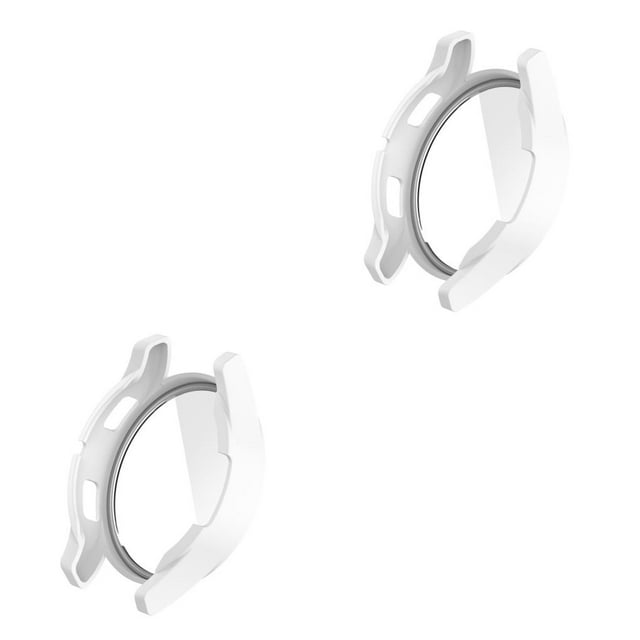 crativent Watches Protector Set Professional Sturdy Covering Component Modified Fitting Watch Case Kit Replacement for Watch 4 Frame/white film 2Set