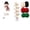 DB, variant on Crochet Kit for Beginners with Christmas Tree Craft Kit, Christmas Home Decor & Gift for Crochet Enthusiasts, Christmas Ornaments for Adults