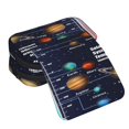 thumbnail image 4 of Disketp Solar System Estuche de Lápices de Doble Capa con Tapa Abatible y Cremallera, Organizador Escolar para Adolescentes y Adultos, 4 of 7