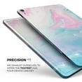 thumbnail image 3 of DesignSkinz Marbleized Pink and Blue Paradise V482 Full-Body Skin Decal Wrap Cover for iPad Pro 11” 3rd/4th Gen (A2377/A2459/A2759/A2435), 3 of 4