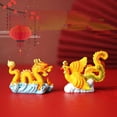 thumbnail image 3 of Toystoory Las estatuas del dragón de Feng Shui exquisitas para los materiales de resina del entorno vivo añaden encanto al hogar Decoración del hogar, 3 of 6