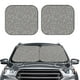 thumbnail image 2 of Balery Black And White Houndstooth Parasol para parabrisas de coche de 2 piezas | Parasol plegable para parabrisas delantero de coche para la mayoría de sedanes-Medium, 2 of 6