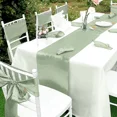 thumbnail image 4 of 10/50 unidades de lazos de satén para sillas, venta al por mayor, lazos de cinta con nudo para sillas de boda, suministros para fiestas, eventos, banquetes de hotel, decoraciones para el hogar, 4 of 5