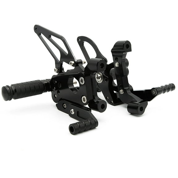 FXCNC Motorcycle Adjustable Rearset Foot Pegs Rear Set Footrests Compatible with 899 Panigale 2014-2015, 1199 Panigale/S 2012-2014, 1199 Panigale S Tricolore 2012-13, PANIGALE 1299 959 2012-14