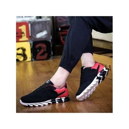 Fashion Mens Running Sports Shoes Athletic Sneakers Outdoor Casual Breathable Canvas (Best Casual Shoes For Men)