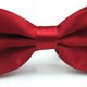 thumbnail image 5 of Pajaritas clásicas para hombre, preatadas, formales, con banda de satén, ajustables, para negocios, bodas, graduaciones, hoteles, camareros, citas, color rojo, 5 of 5