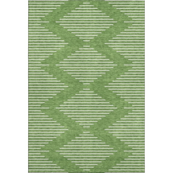 Dalyn Rugs Premium Machine Washable Mayfield AMF1016 Green 10' x 14' Rug