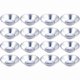 thumbnail image 1 of 16-pack Cake Mold Cake Pan Aluminum Cake Cup, 1 of 5