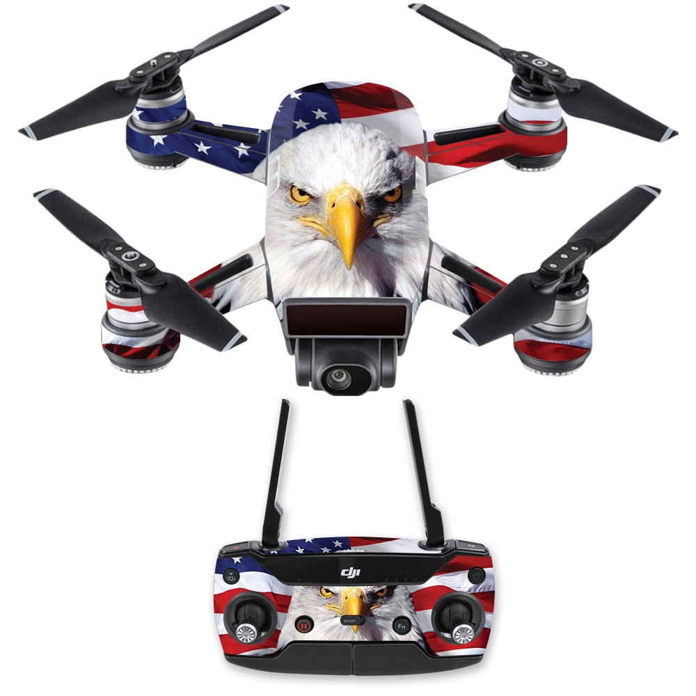 skin-decal-for-dji-spark-mini-drone-combo-america-strong-walmart