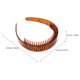 thumbnail image 3 of 2 diademas dentadas con peine de dientes anchos, antideslizantes, para uso diario., 3 of 8