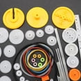 thumbnail image 6 of CEORPER 82Pcs Plastic Gear Package Kits DIY Gear Assortment Accessories for Toy Motor Car, 6 of 9