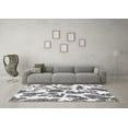 thumbnail image 3 of Ahgly Company Indoor Rectangle Abstract Gray Modern Area Rugs, 4' x 6', 3 of 4