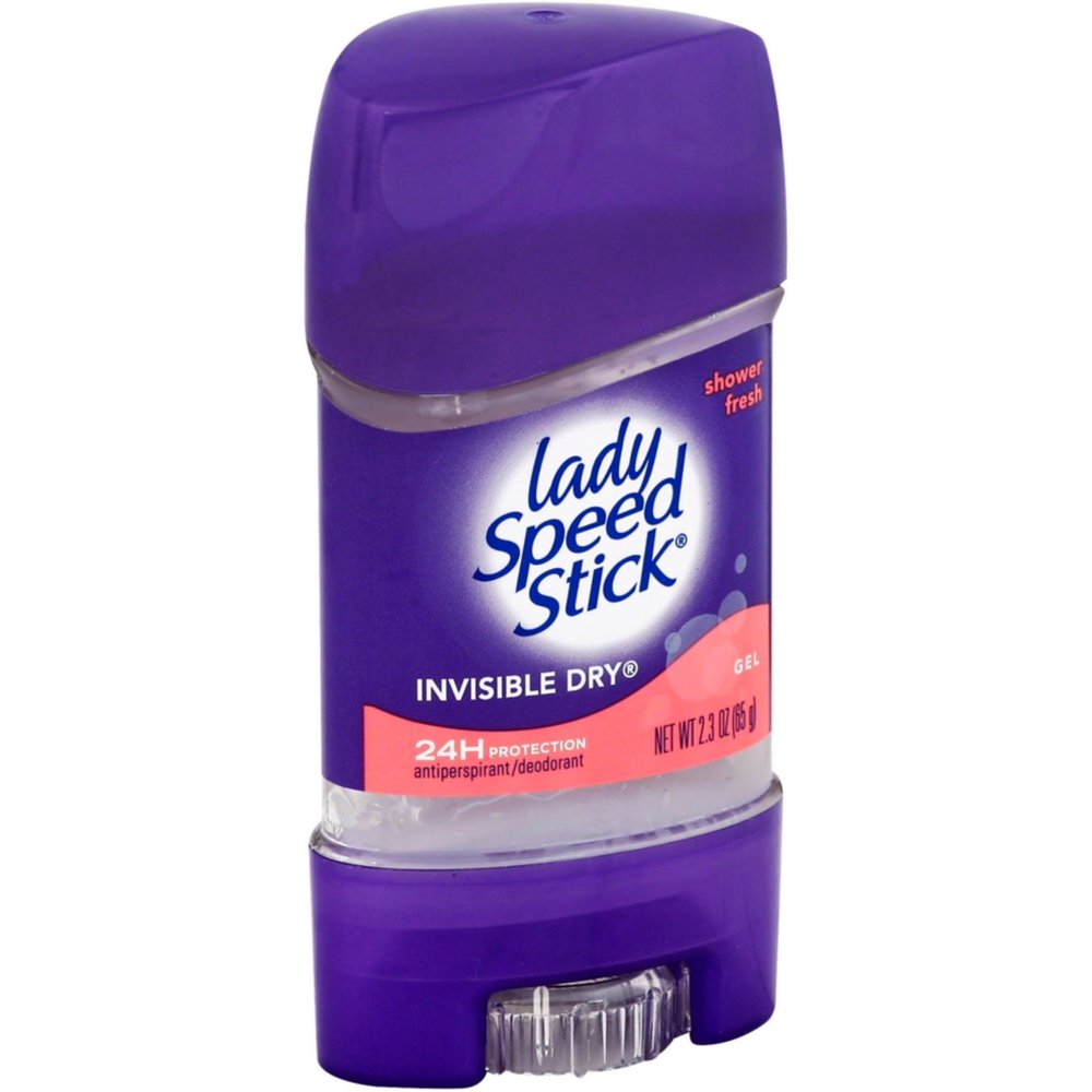 Lady Speed Stick Antiperspirant Deodorant Gel, Shower Fresh 2.30 oz