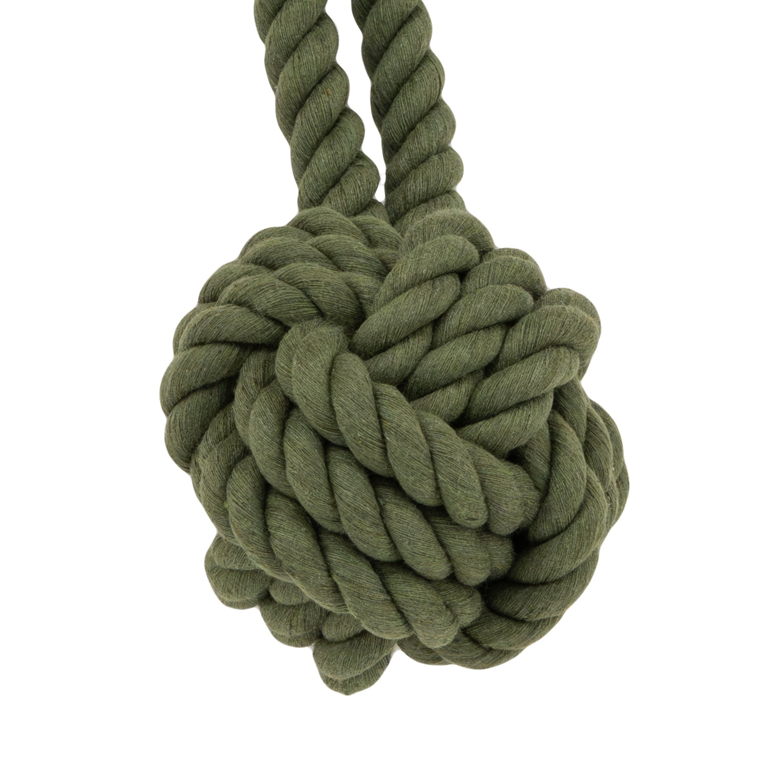 Harry Barker Tug & Toss Large Cotton Rope Pet Toy in Green