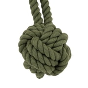 Harry Barker Tug & Toss Large Cotton Rope Pet Toy in Green