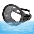 thumbnail image 1 of Máscara de buceo de lente única, gafas con lentes de vidrio templado, antiempañamiento, forma ovalada, máscara para nadar para buceo en, 1 of 8
