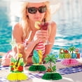 thumbnail image 5 of 12pcs Honeycomb Tropical Party Luau Centerpieces for Table Decor, 5 of 7