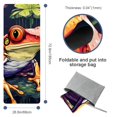 thumbnail image 4 of Frog Yoga Mat Towel with Storage Bag, 72.8"x26.8", Suitable for Yoga, Pilates, Fitness, Gym Towels, Yoga Towel, Yoga Towels, 4 of 6