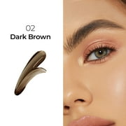 SACE LADY 24H Lock Eyebrow Gel, Waterproof Brow Gel Brown with Built-in Brush, Long-Lasting Natural Pigmented Eye Makeup for Women 0.2Fl Oz