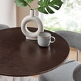 thumbnail image 7 of Modway Lippa 28" Round Wood Grain Bar Table in White Cherry Walnut, 7 of 7