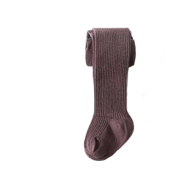 LSLJS Baby Toddler Kids Stockings Girls Socks Solid Color French Rib Leggings Girls' Long Socks Step Pants, Baby Socks