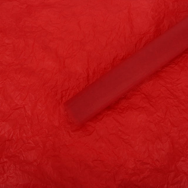 Xiao Hua Papel de color, papel de copia fino, embalaje de ropa, forro, papel de pera de nieve, flores, papel de regalo, 70 * 50 cm (rojo)