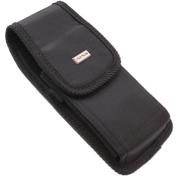 Rugged Phone Case Belt Clip for iPhone 13 Model - Holster Canvas Cover Pouch Carry Protective