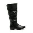 thumbnail image 4 of BURUDANI Women's Knee High Pull On Riding Boots, Wide Calf Available, 4 of 7