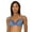 Dungaree Ditsy Print, variant on Womens Maidenform® Comfort Devotion® Full Coverage Lace Trim Bra 9404 Color: Cornflower Blue Size: 36 D