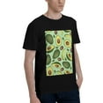 thumbnail image 2 of Bingfone Avocado With Seeds Men'S Loose Fit Short-Sleeve Pocket T-Shirt, 2 of 7