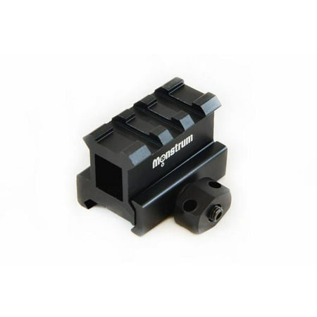 High Profile Picatinny Riser Mount for Red Dots and (Best Optic For C308)
