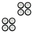 thumbnail image 1 of Tholdsy 4Pcs RC Car Tires 1:16 Car Model Tyres Modification Parts for UD1602 Adults Black 2piezas Blanco, 1 of 1