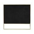 thumbnail image 3 of Manhattan Comfort Trillium 3-Piece Velvet Sofa Set in Black/Rose Gold, 3 of 9