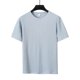 thumbnail image 1 of pstuiky Mangas cortas para hombre, Camisas casuales de manga corta con cuello redondo y textura de color sólido para hombre camisetas de hombre m, 1 of 4