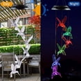 thumbnail image 5 of Campanas de viento, campanas de luz solar, campanillas de viento de colores para decoración al aire libre, decoración de jardín, 5 of 5