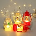 thumbnail image 2 of Nueva decoración navideña, lámpara de viento, luces, lámpara pequeña, luz nocturna, vela electrónica LED, adornos creativos, decoraciones navideñas, 2 of 4