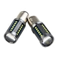 thumbnail image 2 of 2-Pack White 1157 BAY15D COB LED Bulbs for Car Brake Reverse Tail Lights, 2 of 8