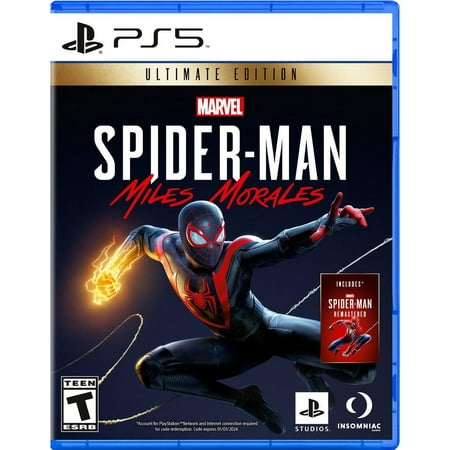 Marvel's Spider-Man: Miles Morales Ultimate Edition - PlayStation 5 + Spider-Man Remastered