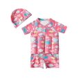 thumbnail image 1 of Children's Buoyancy Swimsuit Swimsuit One Piece Floating Swimsuit - Blue, 1 of 4