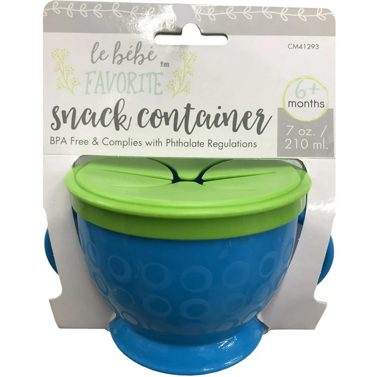 Le Bebe Favorite Snack Container in Blue