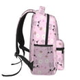 thumbnail image 3 of Xecao Rabbit Face Pattern School Backpack for Girls Women Waterproof High School Book Bag Cute Backpack for Men Teens Boys-One Size, 3 of 5