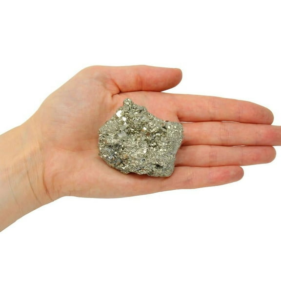 Extra Quality Grade Large Pyrite Chunks Druzy - Fools Gold - Raw Pyrite Clusters - Iron Pyrite