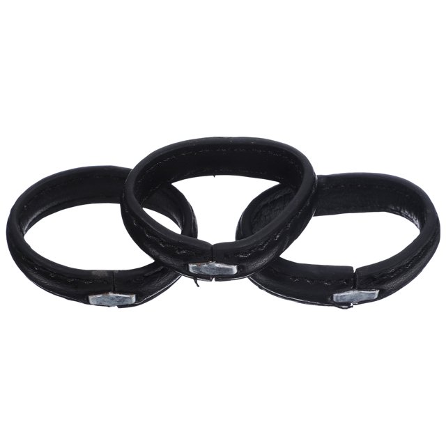 3 piezas de puente de cinturón para hombres, retenedor de cinturón de cuero reutilizable, suministros para cinturones, soportes de cinturón de cuero para hombre